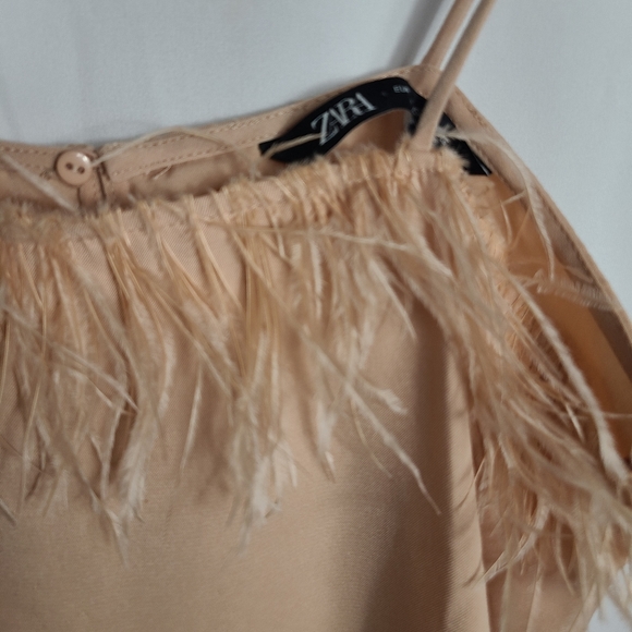 Zara feather on top camisole - Picture 7 of 8